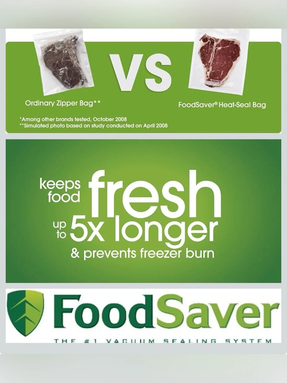 Foodsaver V3460 Black Vacuum Sealer Machine - Reliable Food Preservation